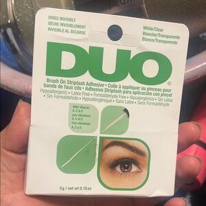 DUO Brush On Striplash Adhesive White/Clear